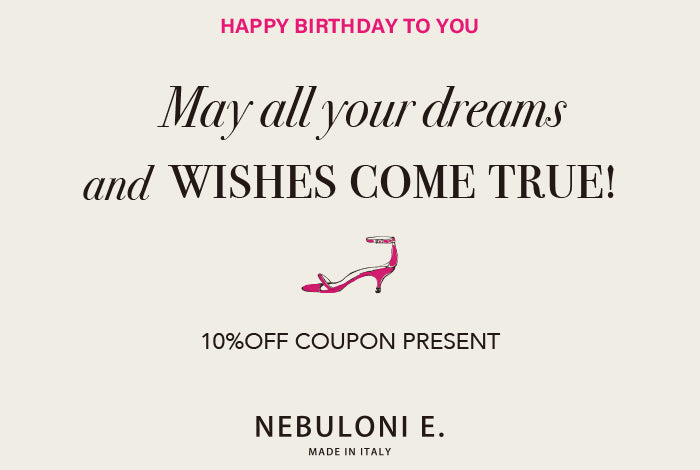 お誕生日のご登録で「10％OFFお誕生日クーポン」をプレゼント – nebulonie