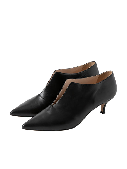 スリットショートブーティ 7522/AGU/BLACK