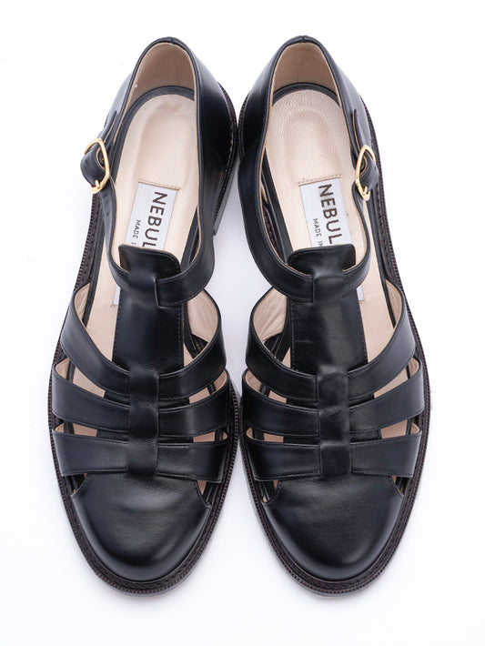 グルカサンダル 6603/LUKE/BLACK