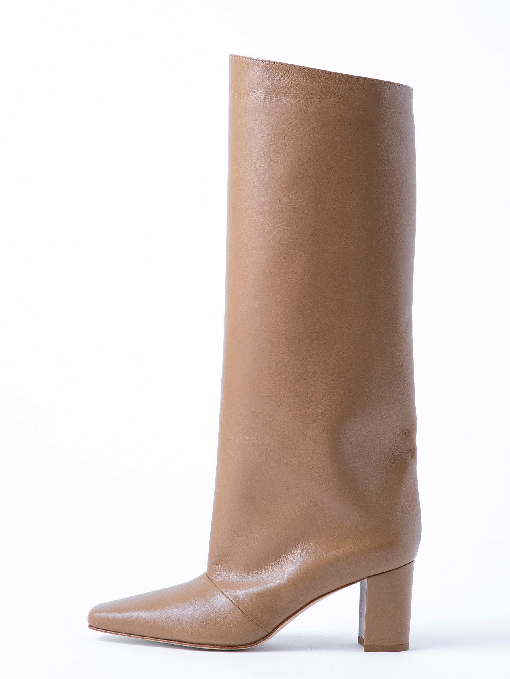スクエアトゥロングブーツ 7322/AZU/CAMEL – nebulonie