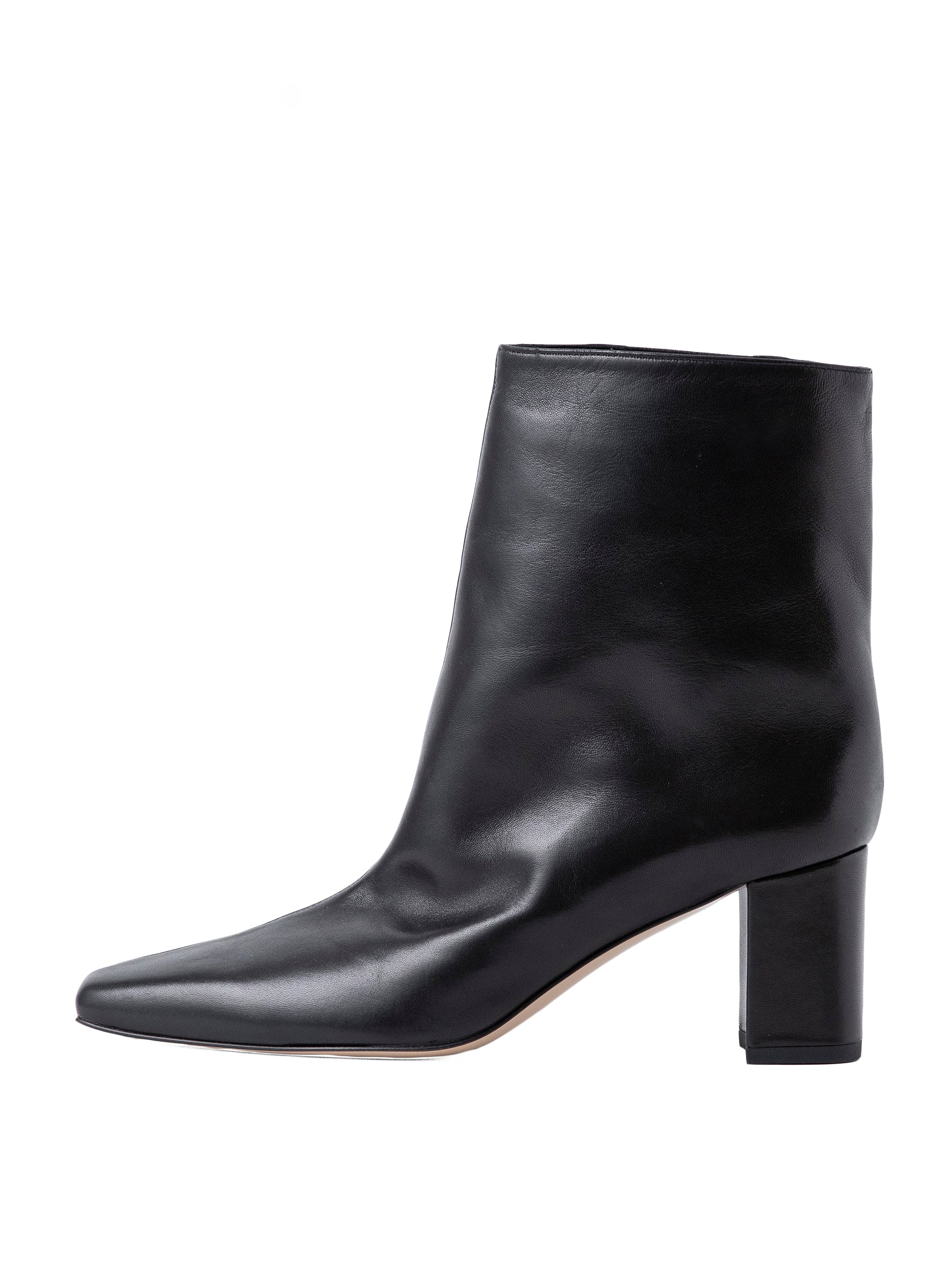 スクエアトゥチャンキーヒールブーツ 7323/AZU/BLACK – nebulonie