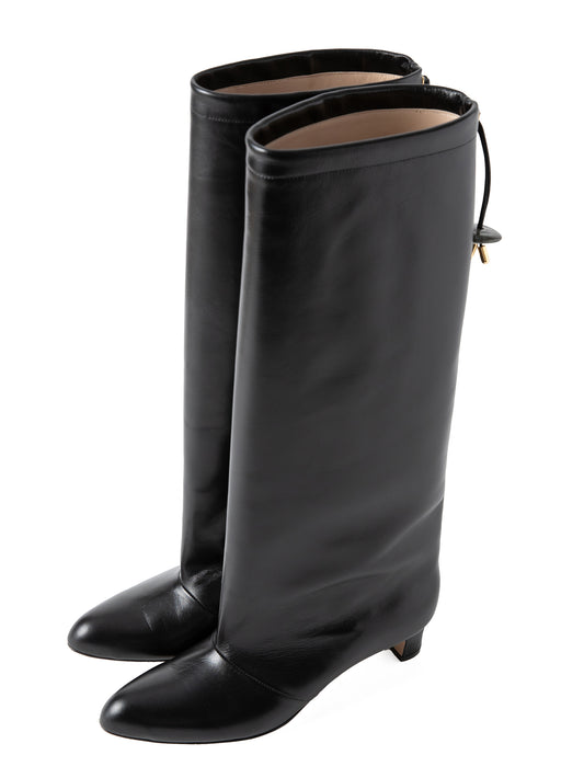 ストーン付きロングブーツ 7525/BASS