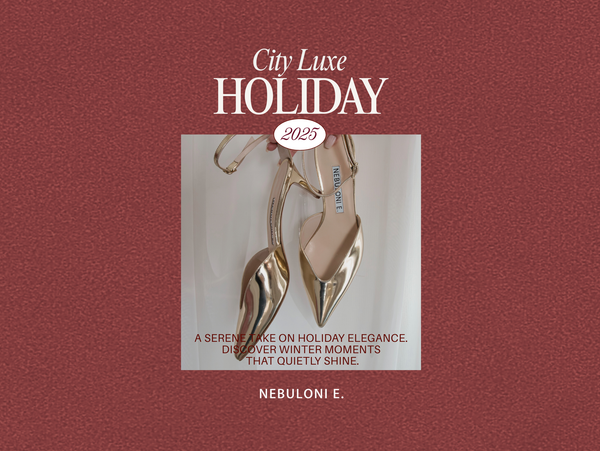 “City Luxe Holiday”静かに華やぐ。大人のホリデースタイル