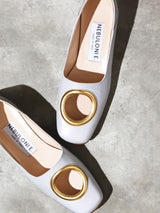 サークルパンプス6701/FLAT