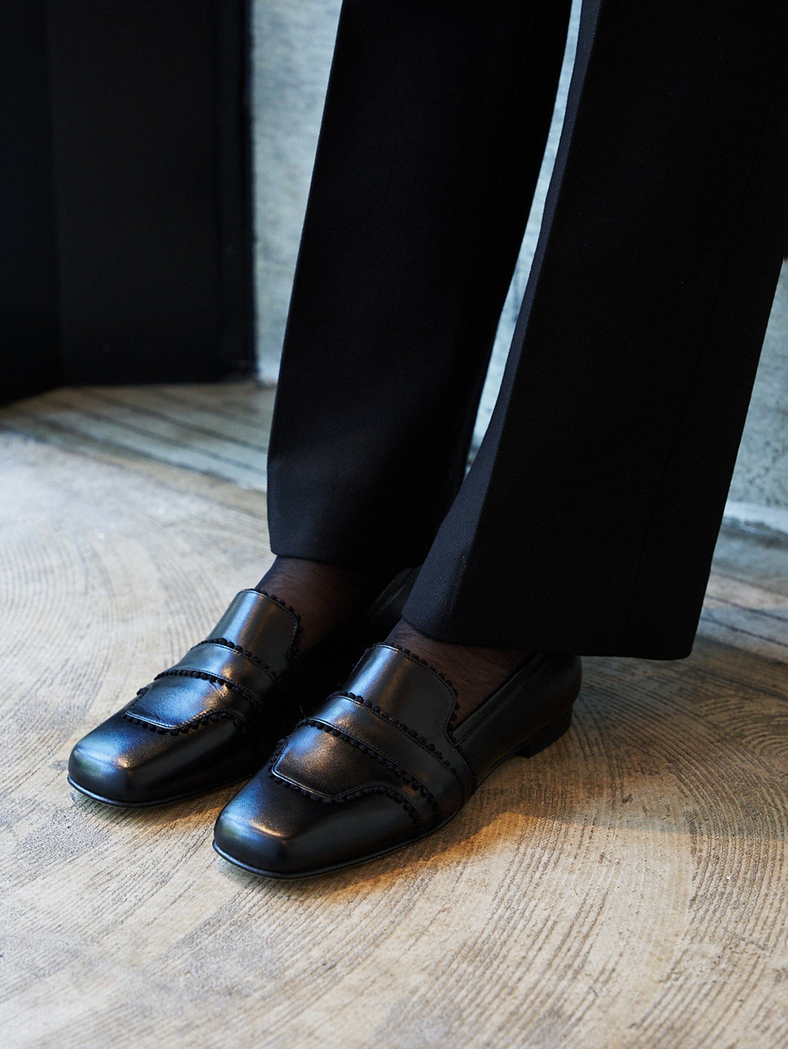 Lace ローファー 7315/FLAT – nebulonie