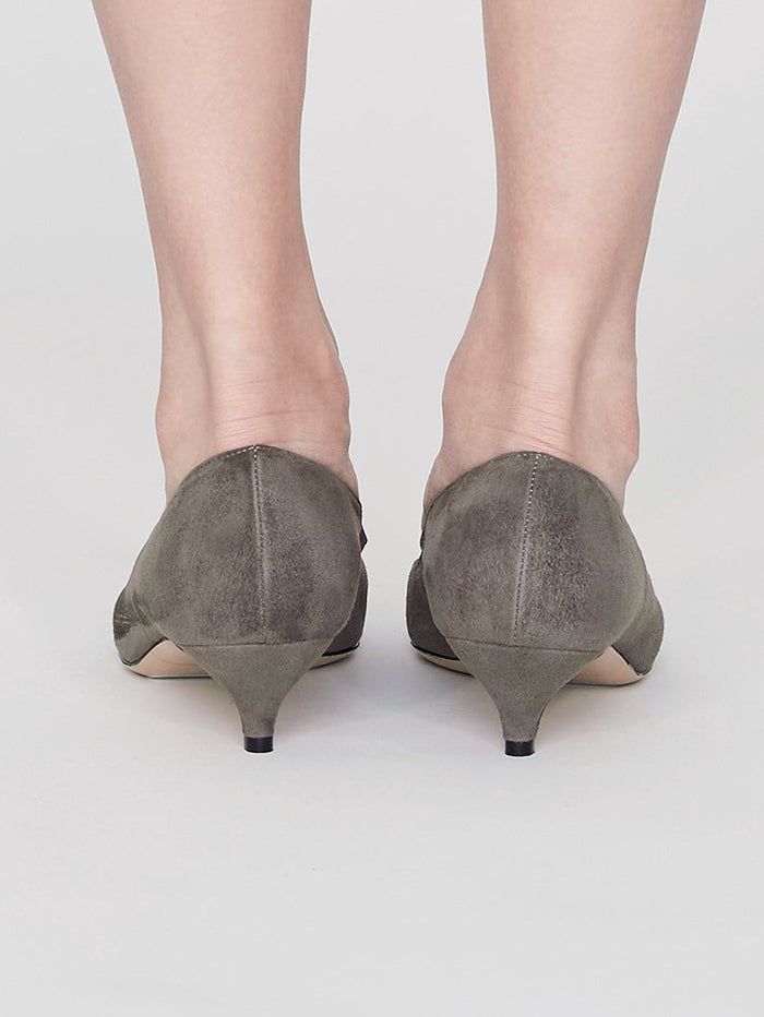 キトゥンヒールパンプス 6911/ROCK/GREY – NEBULONI E.