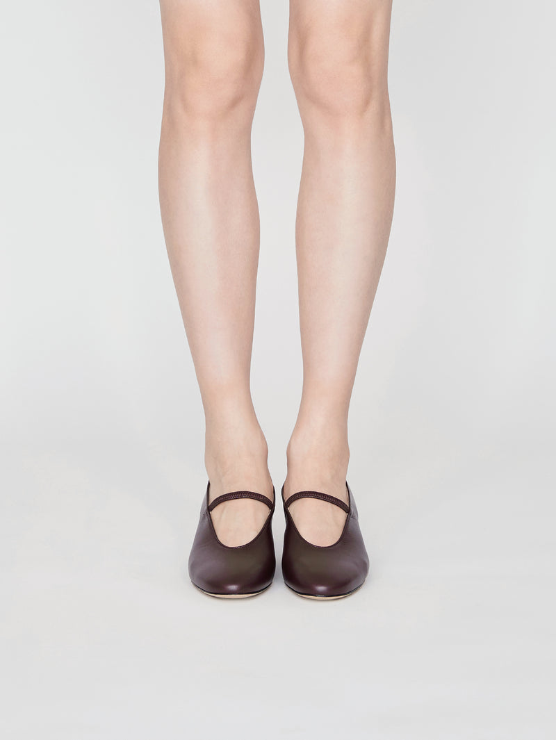 アーモンドトゥパンプス 7127/IRIS/BORDEAUX