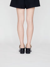 リアルムートンチロリアンシューズ 7520/LUKE/BLACK