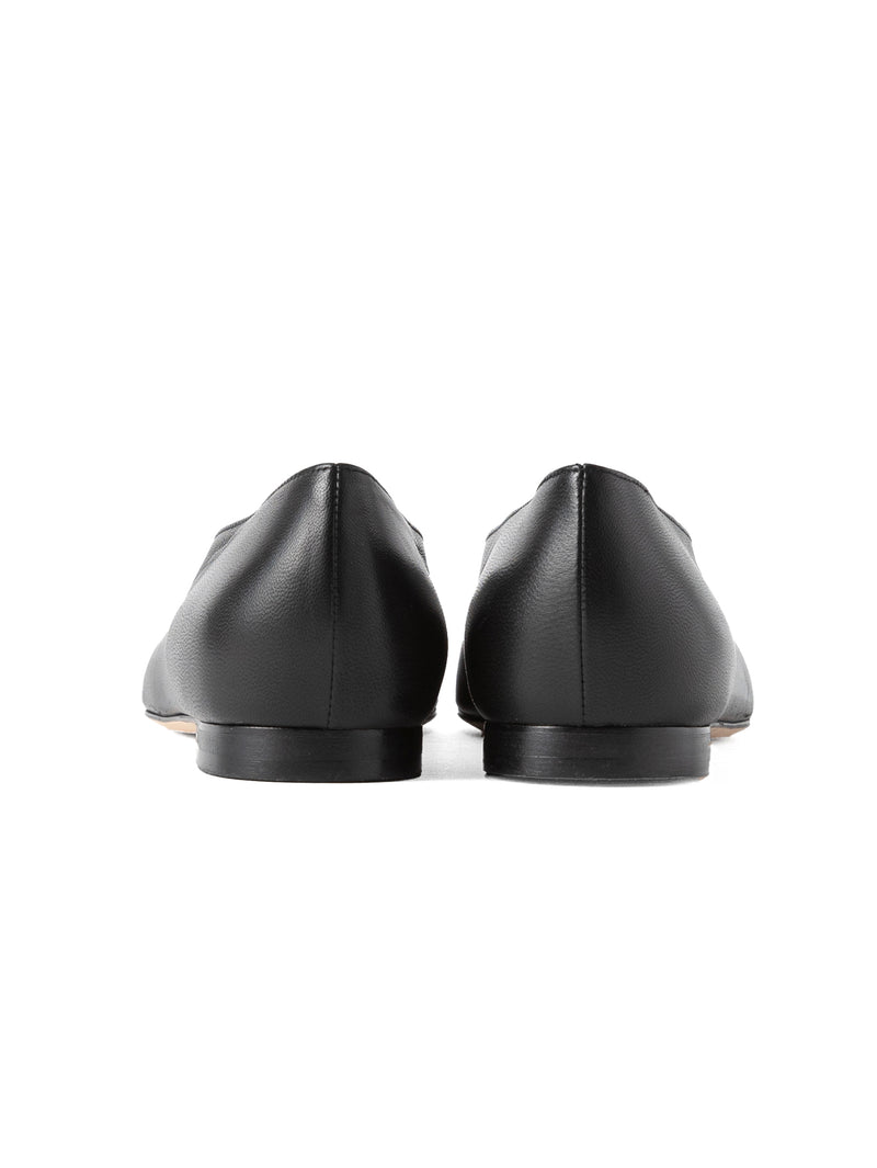 ストーンフラットパンプス 7510/MINA/BLACK