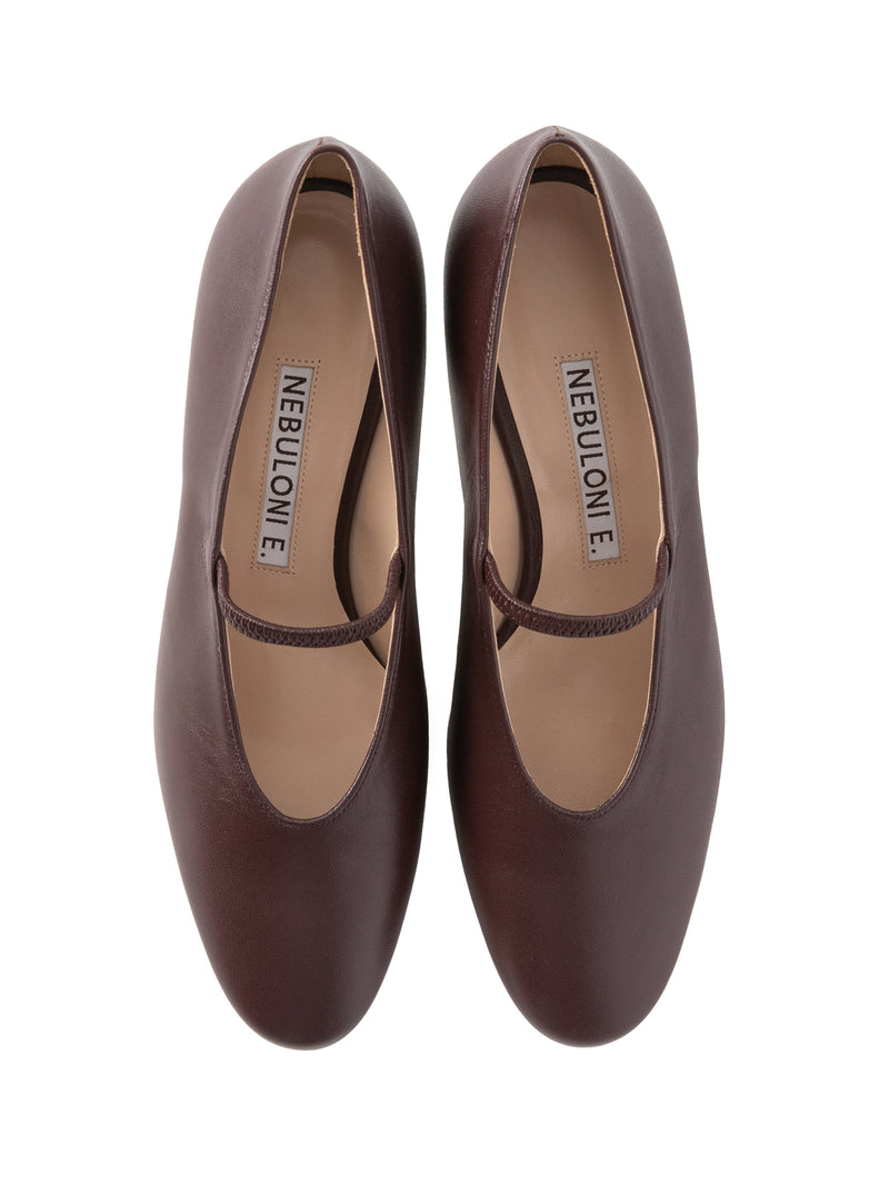 アーモンドトゥパンプス 7127/IRIS/BORDEAUX