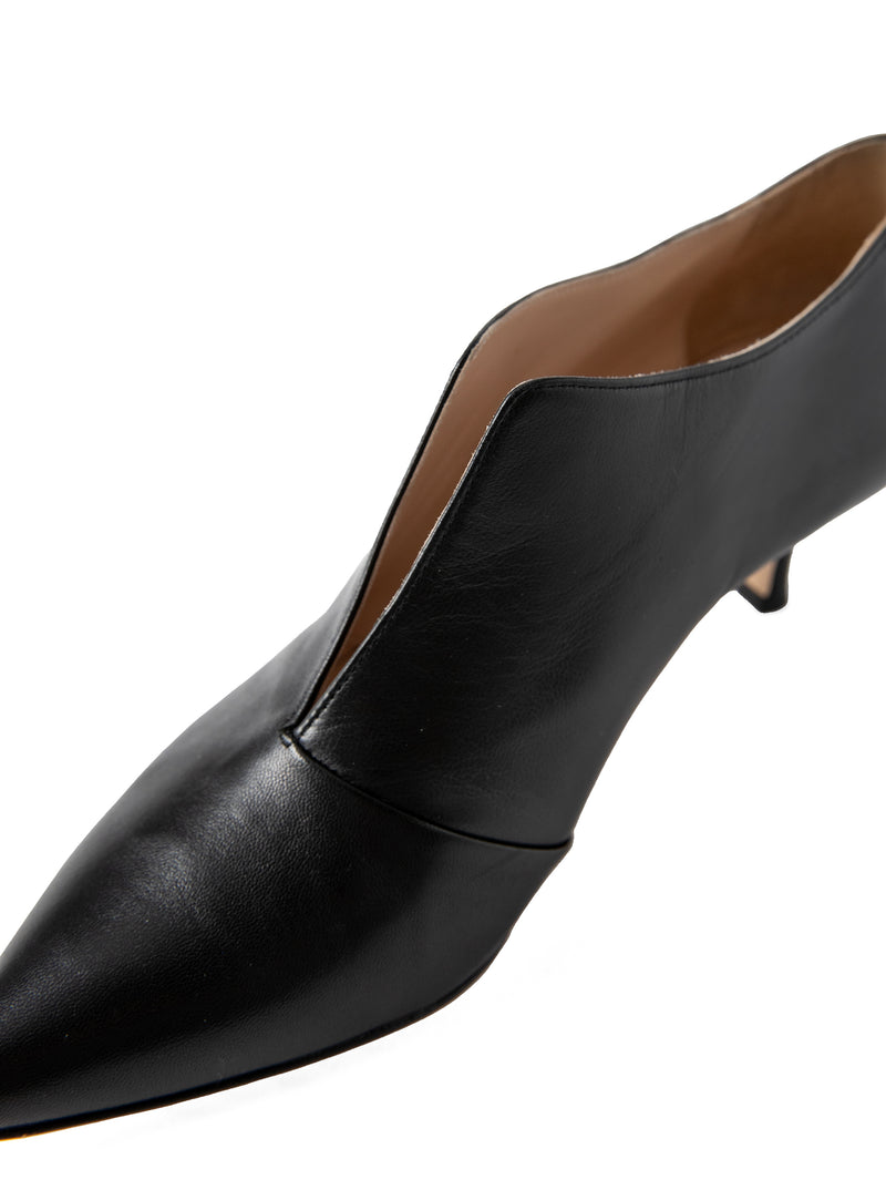 スリットショートブーティ 7522/AGU/BLACK