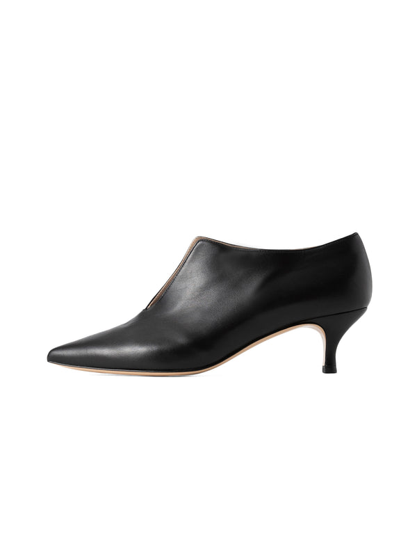 スリットショートブーティ 7522/AGU/BLACK