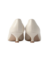 アーモンドトゥパンプス 7127/IRIS/WHITE