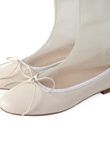 メッシュドッキングバレエシューズ 7518/512/WHITE