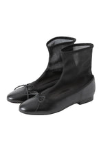 メッシュドッキングバレエシューズ 7518/512/BLACK