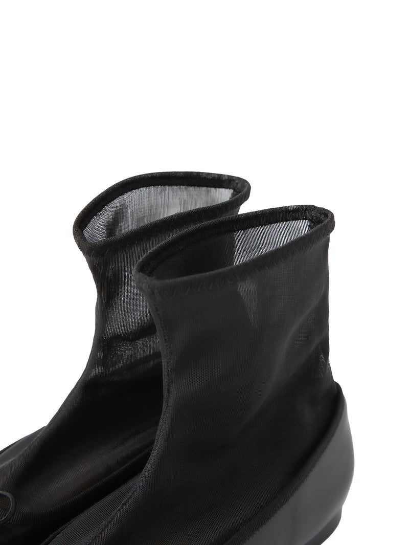 メッシュドッキングバレエシューズ 7518/512/BLACK