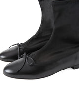 メッシュドッキングバレエシューズ 7518/512/BLACK