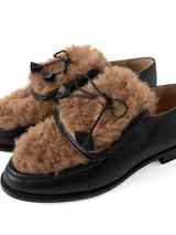 リアルムートンチロリアンシューズ 7520/LUKE/BLACK