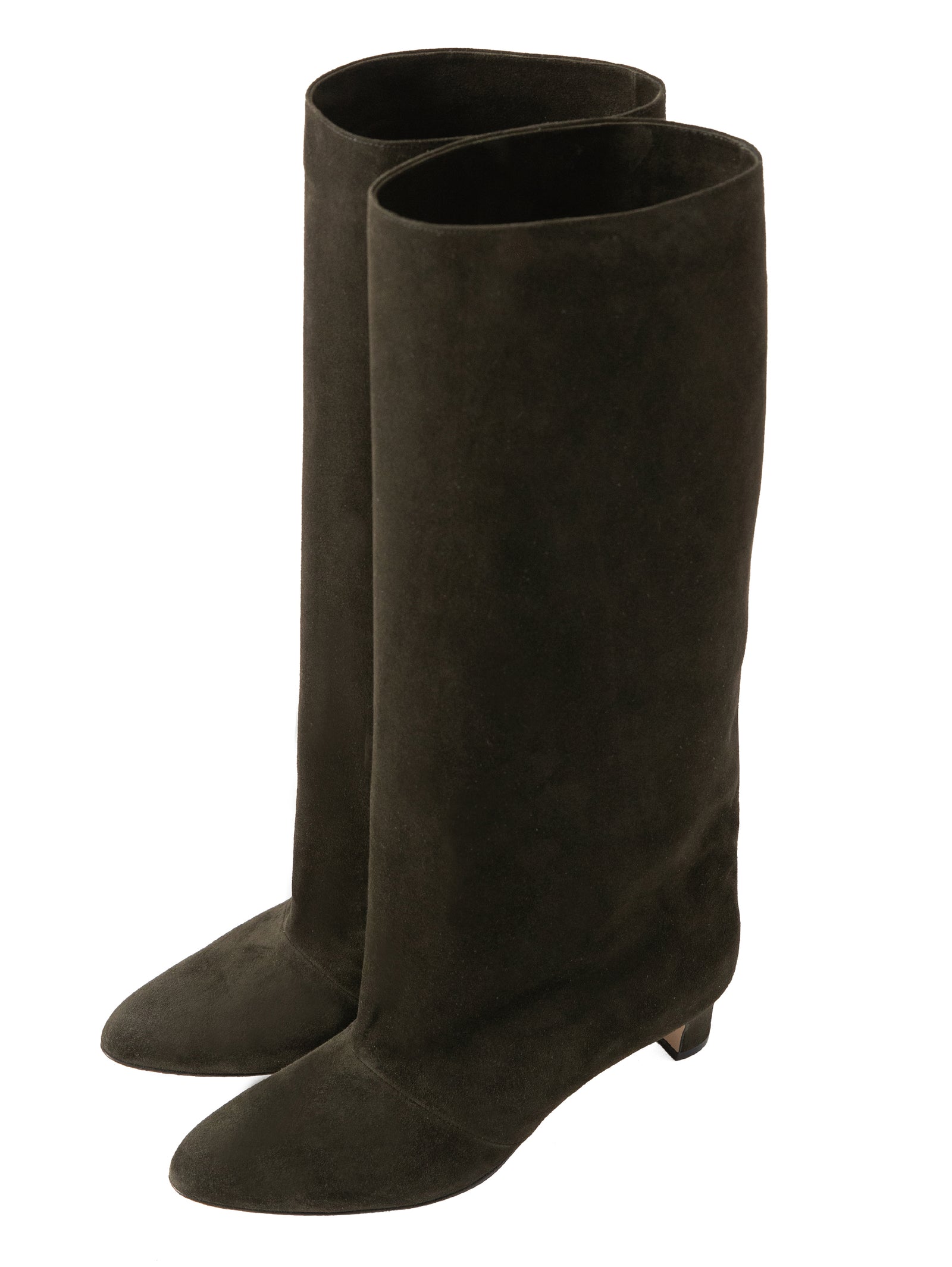 スエードロングブーツ 6921/BASS/KHAKI – NEBULONI E.