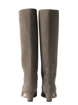 スエードロングブーツ 6921/BASS/GREY