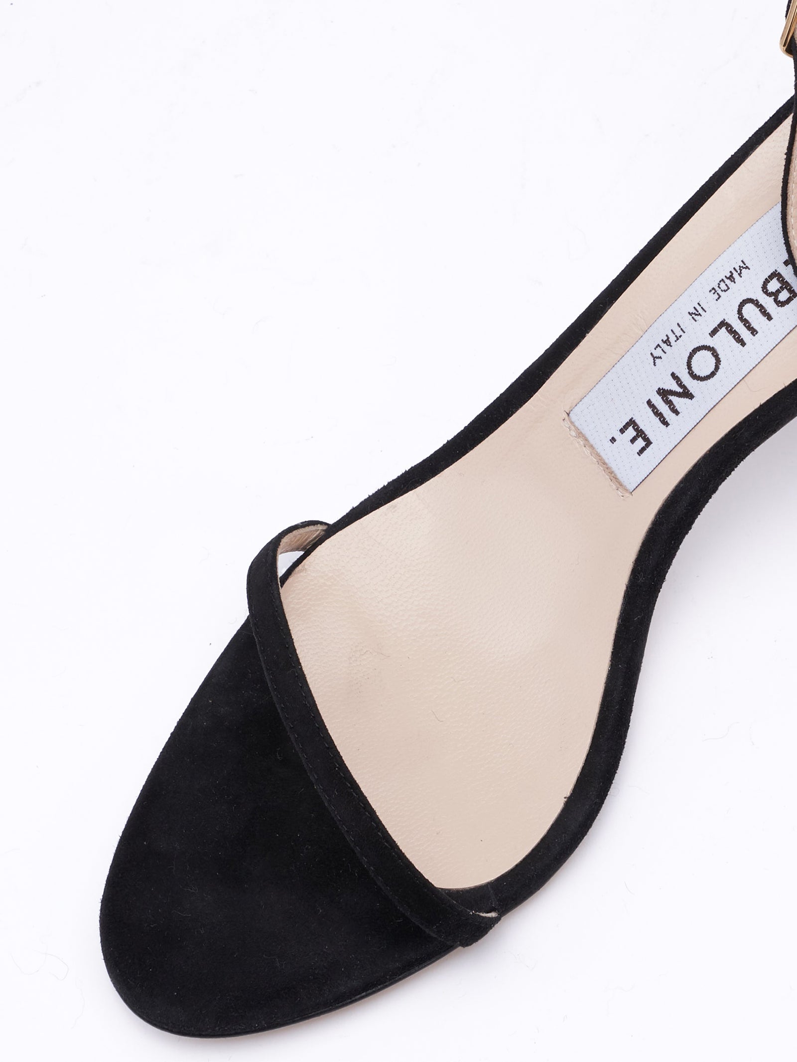 一部予約】MARTA アンクルストラップサンダル 6739/551/BLACK