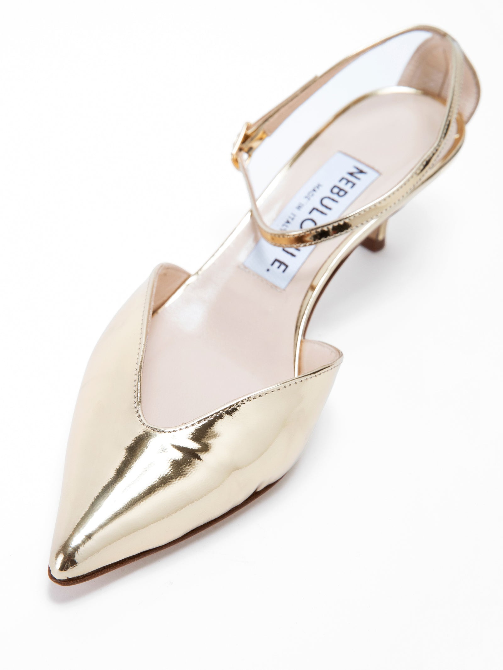 アンクルストラップパンプス 7305/AGU/GOLD – nebulonie