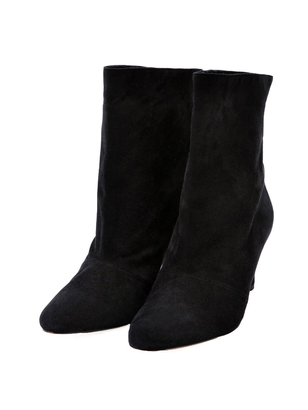 スエードショートブーツ 5935/BOOT/BLACK