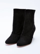 ショートブーツ 5935/BOOT/SUEDE/BLACK