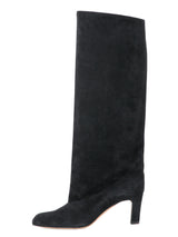 スエードロングブーツ 5919/BOOT/SUEDE/BLACK