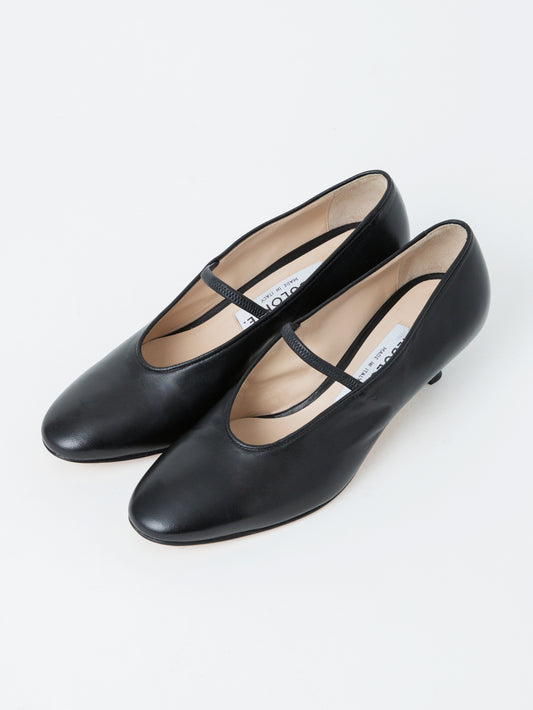 アーモンドトゥパンプス 7127/IRIS/BLACK