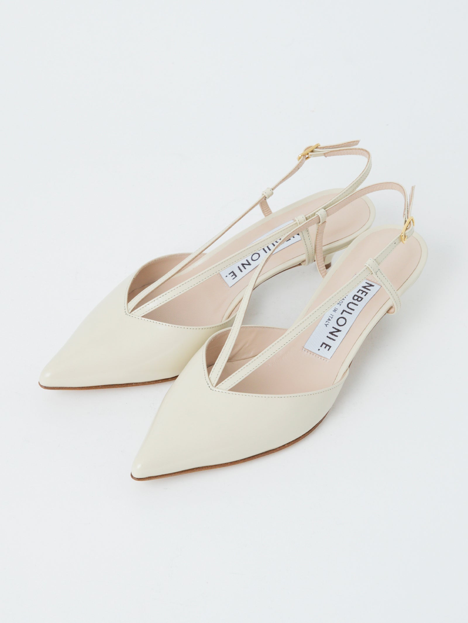 ガラス ポインテッド バックストラップ サンダル BEAUTY&YOUTH UNITED ARROWS（ビューティーアンドユース