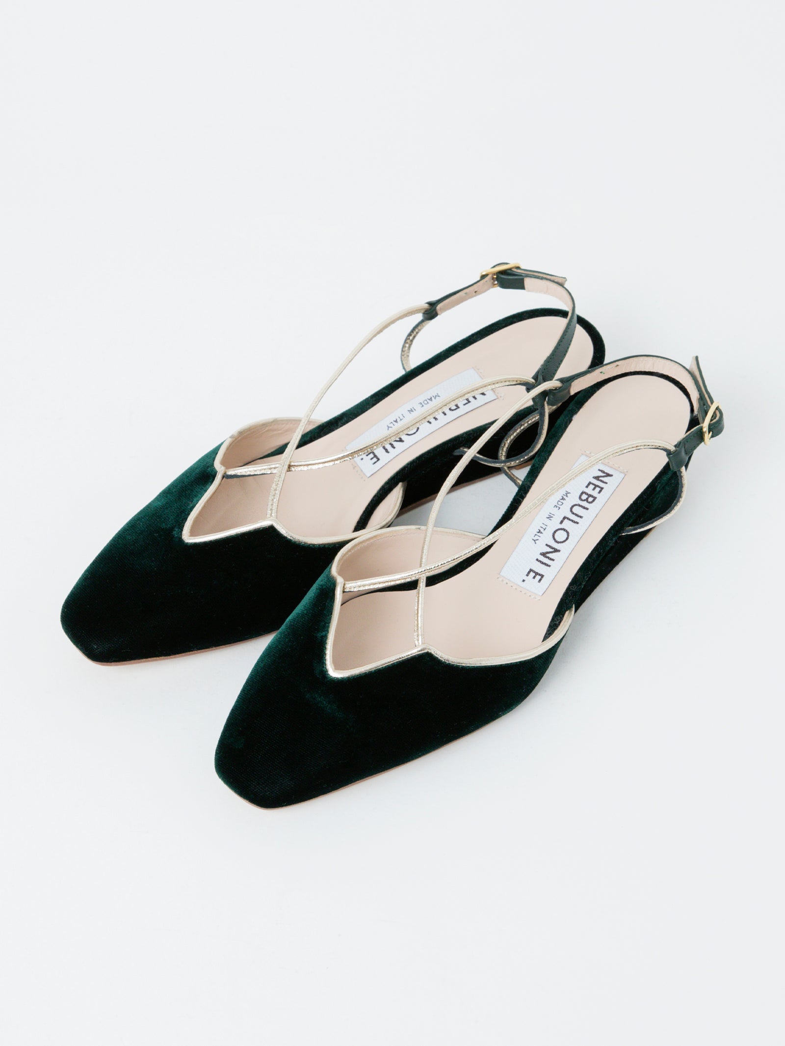 ベルベットウェッジソールサンダル 7111/SUSI/GREEN – nebulonie