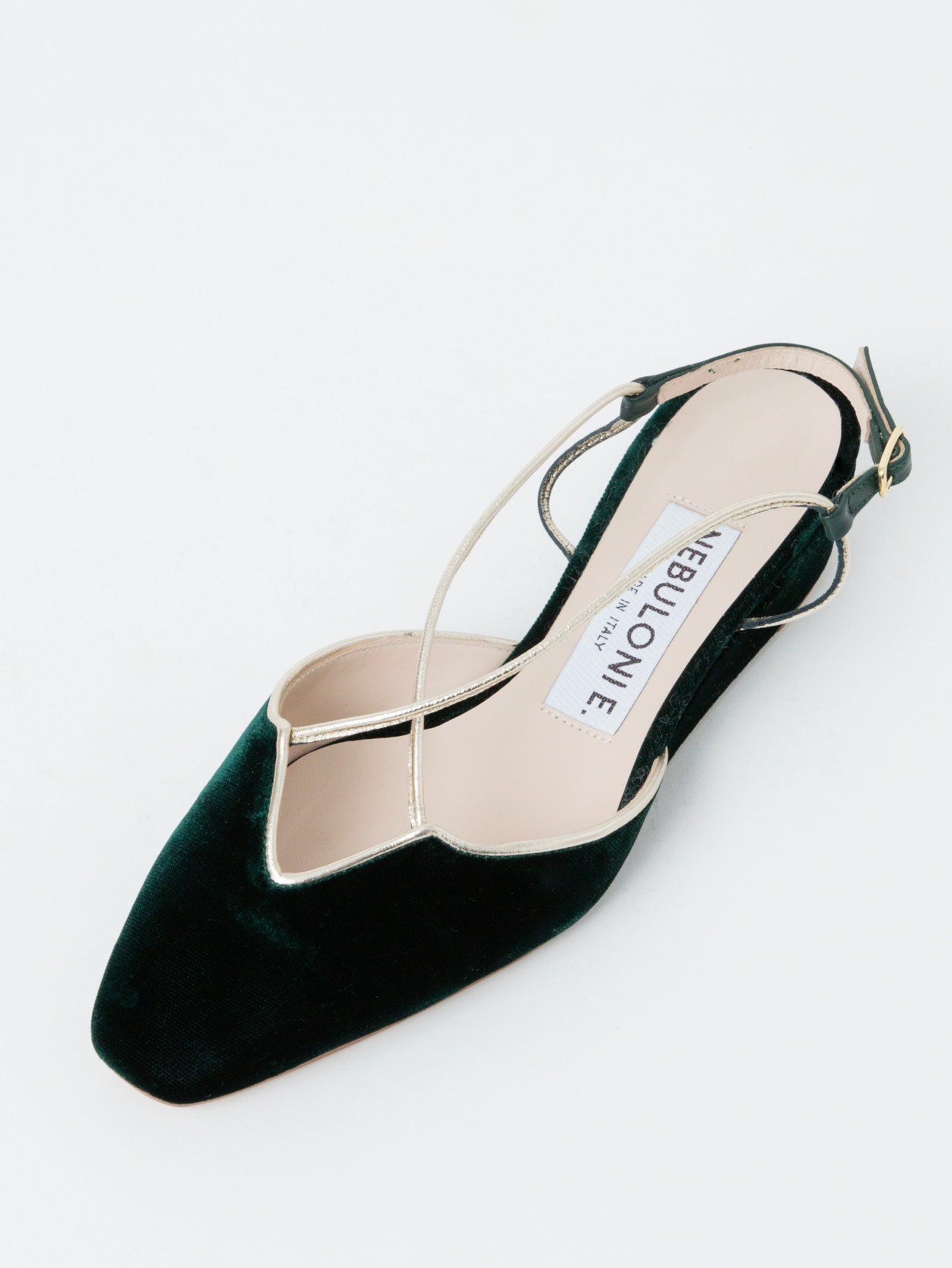ベルベットウェッジソールサンダル 7111/SUSI/GREEN – nebulonie