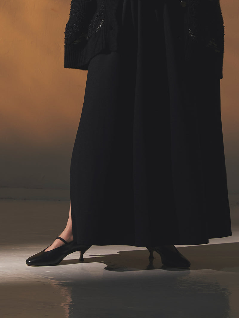 アーモンドトゥパンプス 7127/IRIS/WHITE