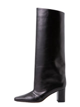 スクエアトゥロングブーツ 7322/AZU/BLACK