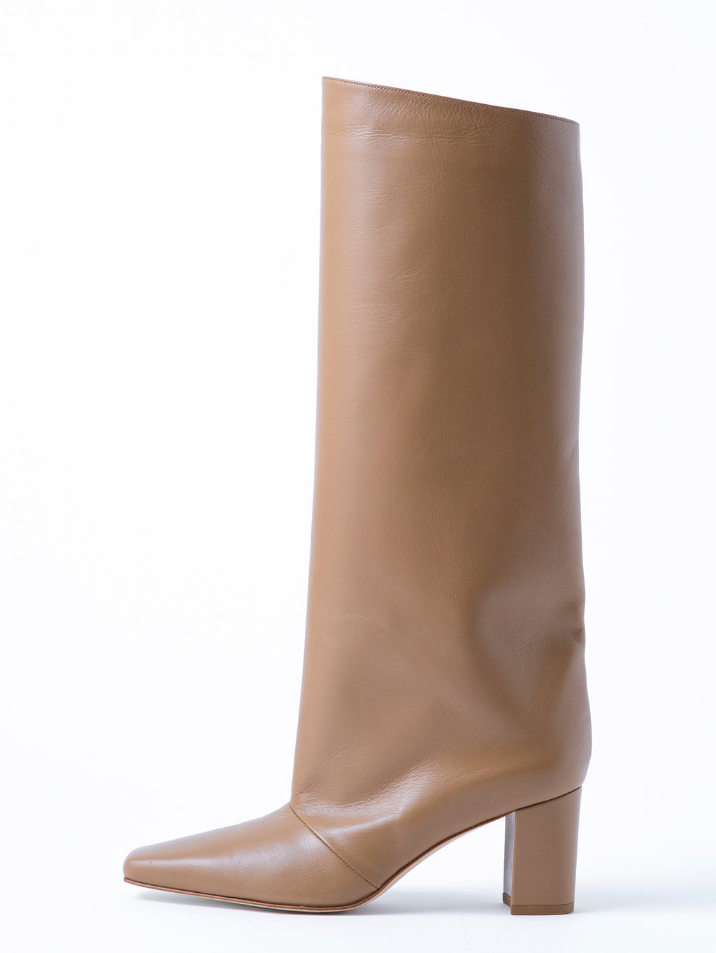 スクエアトゥロングブーツ 7322/AZU/CAMEL – nebulonie