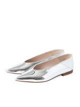 2WAYメタリックフラットパンプス 7419/MINA/SILVER