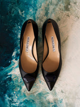 ストーンパンプス 7507/AGU/BLACK