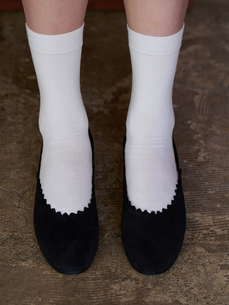 フラットシューズ 7515/512/BLACK