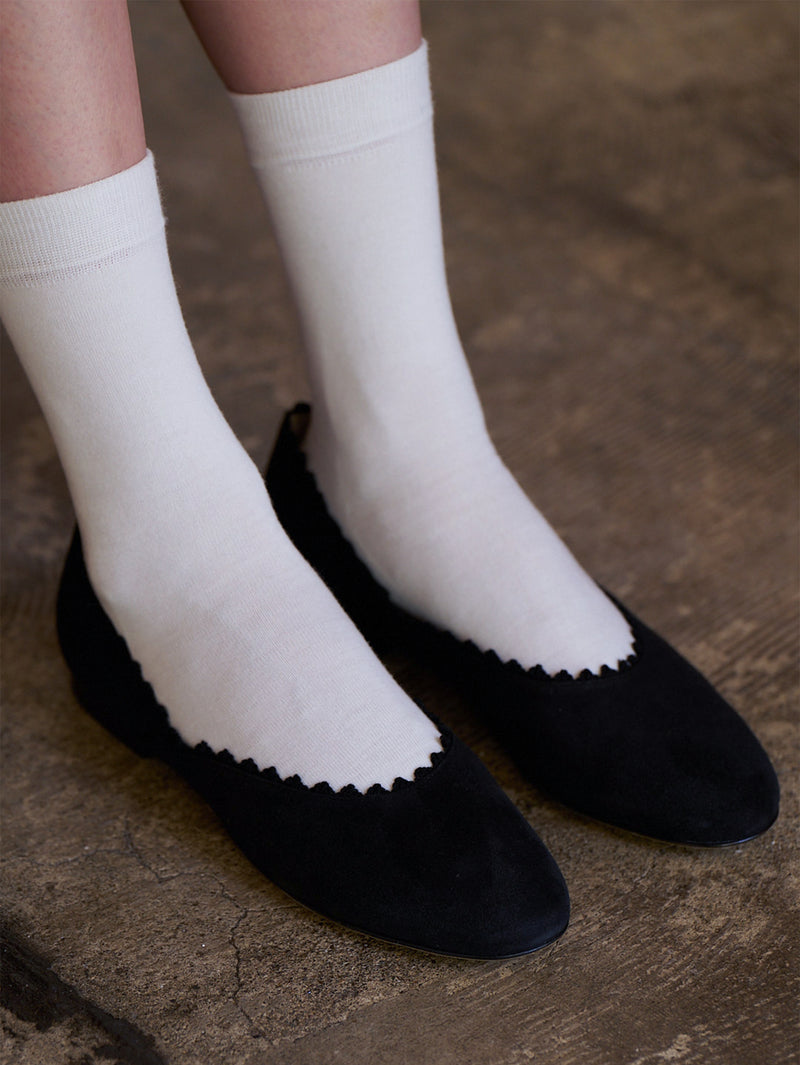 フラットシューズ 7515/512/BLACK