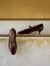 アーモンドトゥパンプス 7127/IRIS/BORDEAUX
