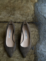 キトゥンヒールパンプス 6911/ROCK/GREY
