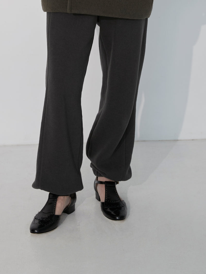 ウィングチップストラップシューズ 5850/DIDO/BLACK