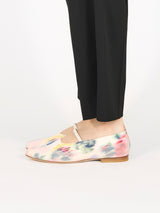 【予約】プリントメリージェーンフラットシューズ 7610T/512