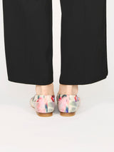 【予約】プリントメリージェーンフラットシューズ 7610T/512