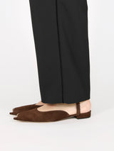 【予約】アンクルストラップオープントゥサンダル 7624/PINK/BROWN