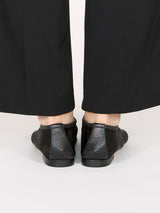 ストーンメッシュスリッポンシューズ 7606/512/BLACK