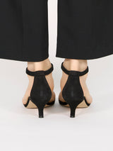 MARTA アンクルゴムストラップサンダル 6408/551/BLACK