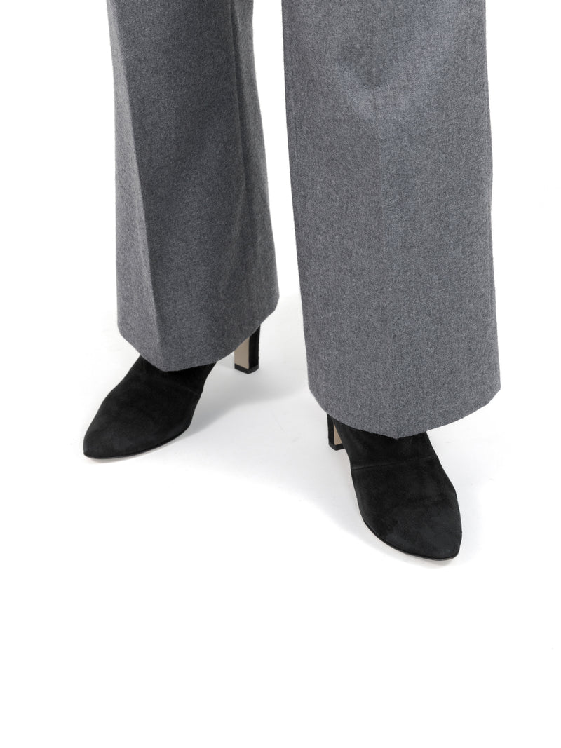 スエードミドルブーツ 7320/BOOT/BLACK