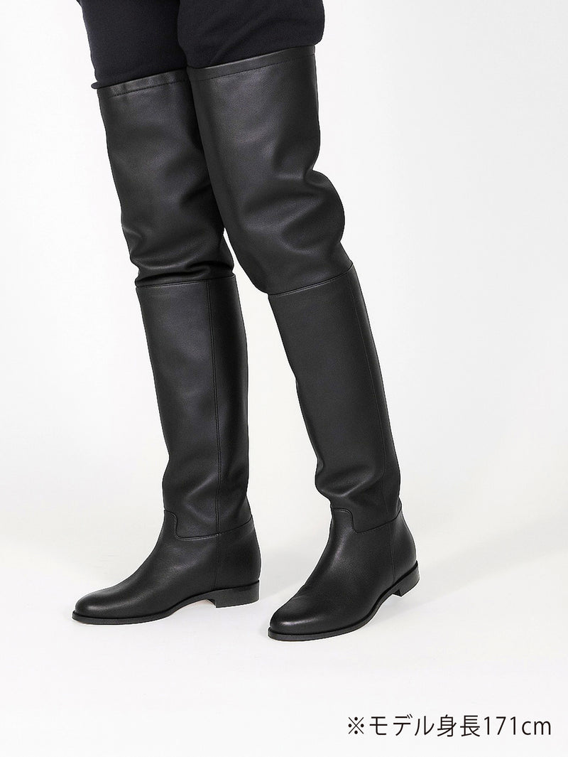 サイハイブーツ 6725/LUKE/BLACK